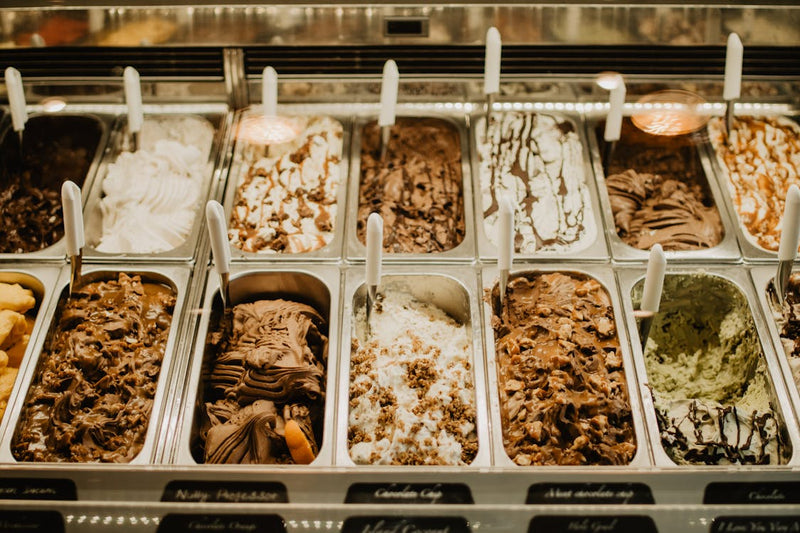 Holiday gelato flavors