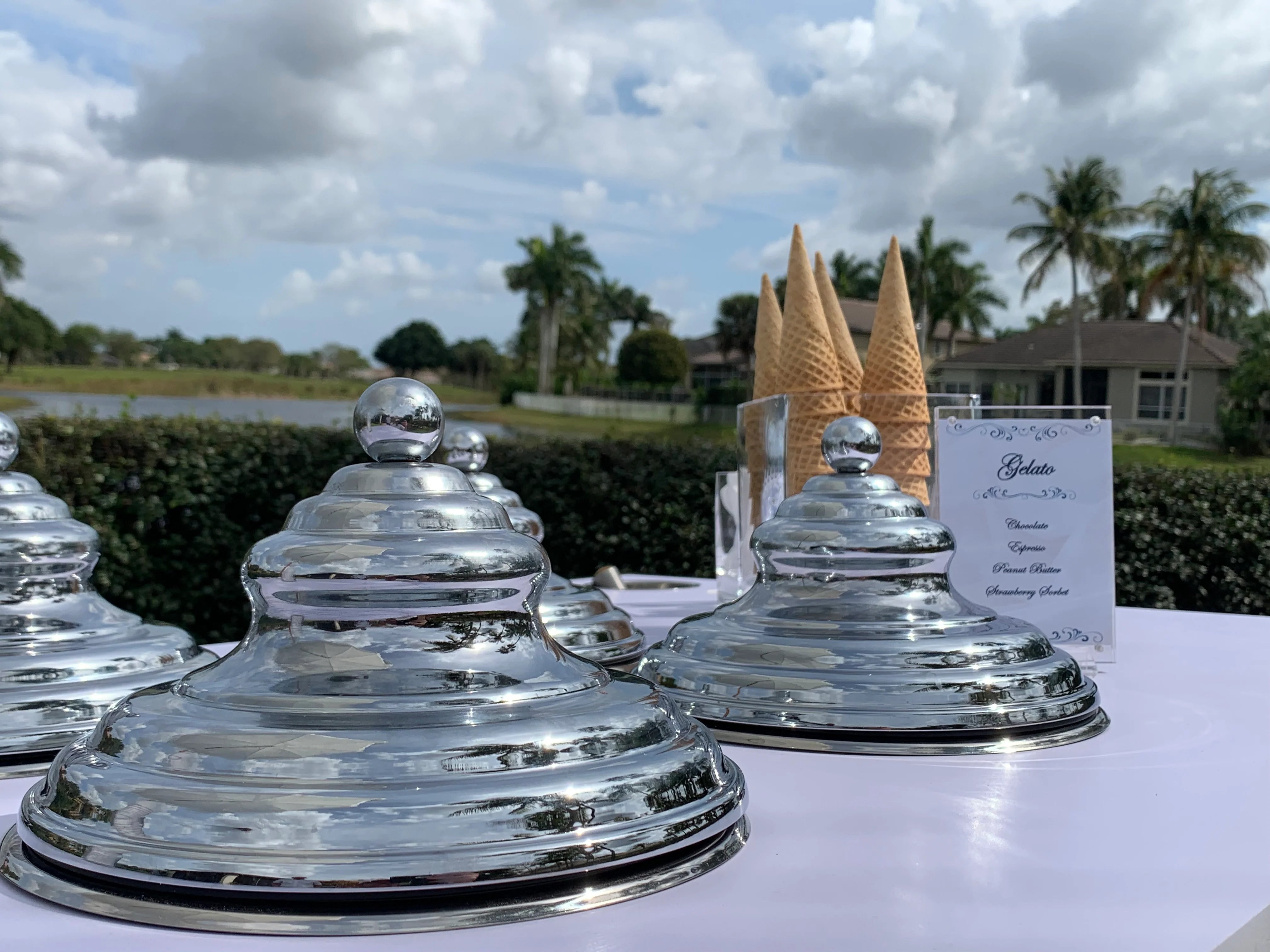 Gelato Cart For Wedding Miami