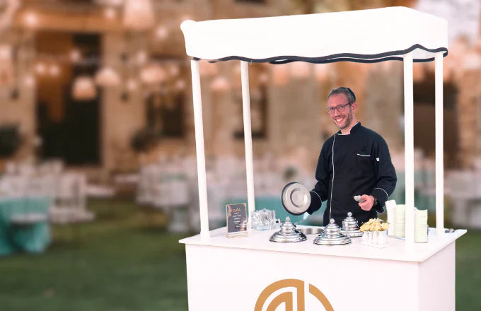 Gelato cart catering