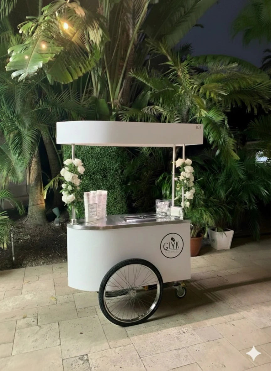 Gelato cart catering