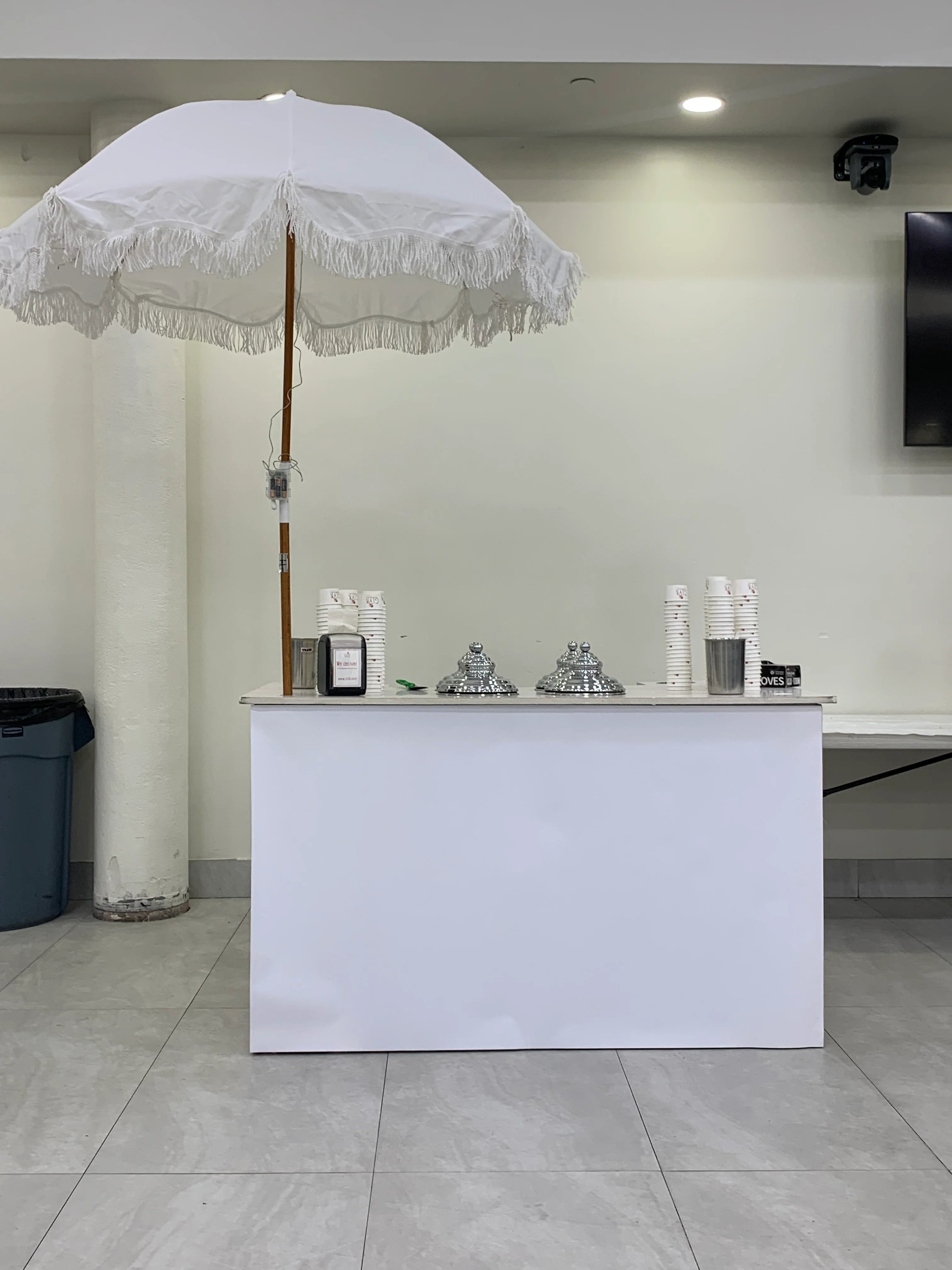 Gelato cart catering