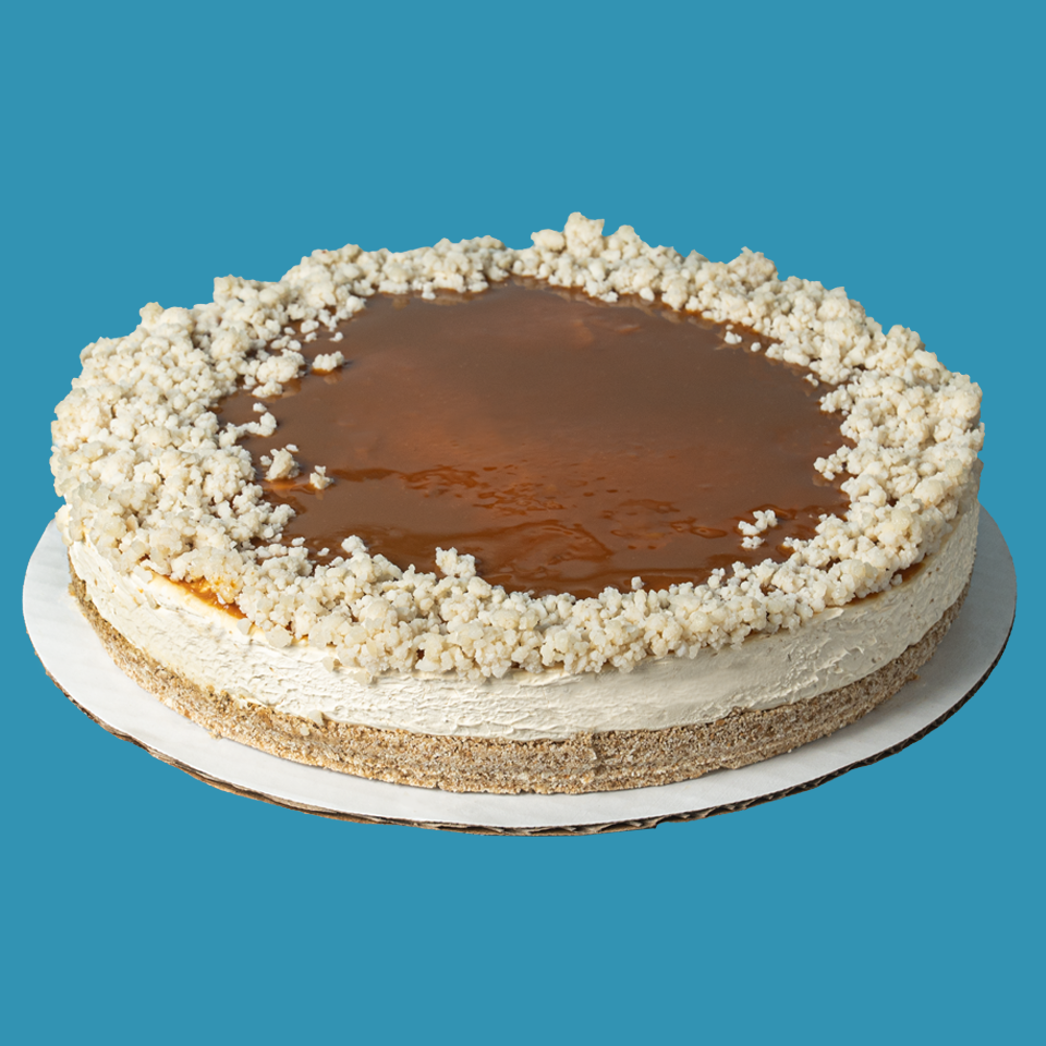 Macadamia Dulce de Leche Cheesecake