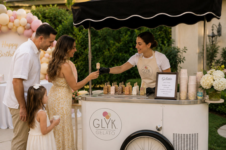 The MiniPop Cart at a celebration
